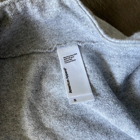 American Apparel Heavyweight Cotton Button down Baseball Jersey size S - Picture 4 of 4